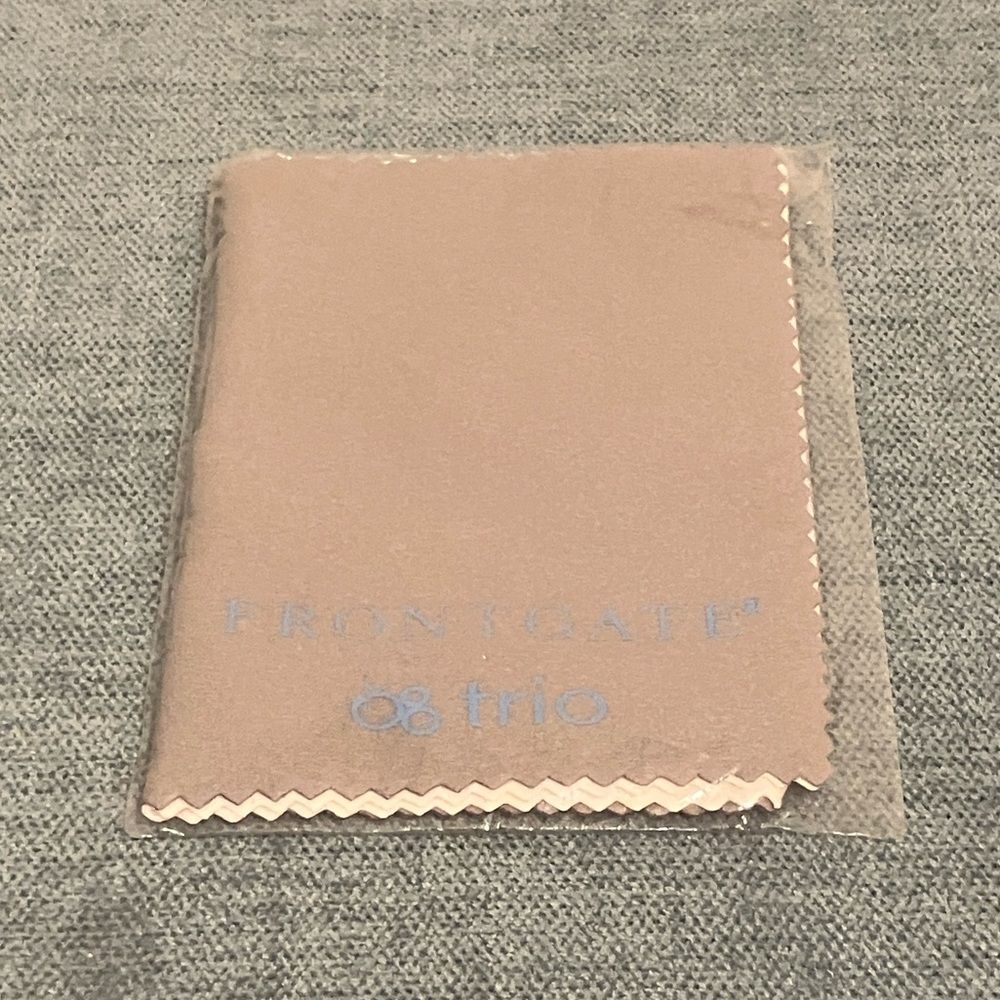 New Grey Frontgate Trio Polishing Cloth